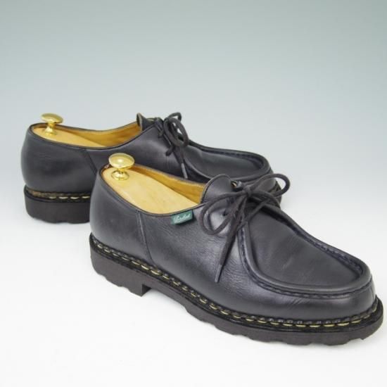 極上★パラブーツ SIZE 40【★MICHAEL/ミカエル】紺/リスレザー/マルシェソール/Paraboot★a440