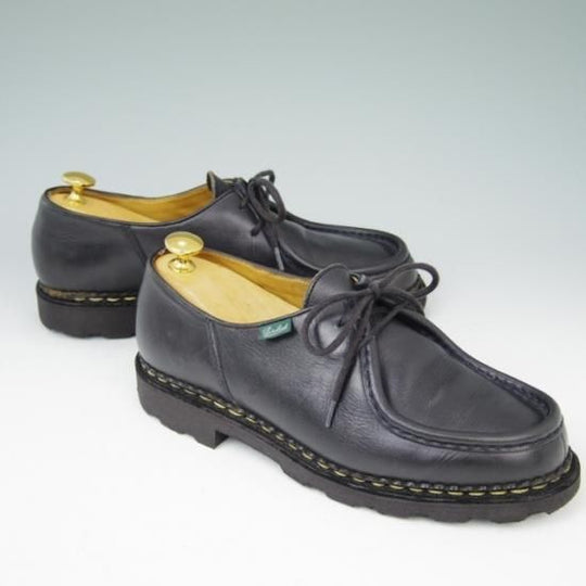 極上★パラブーツ SIZE 40【★MICHAEL/ミカエル】紺/リスレザー/マルシェソール/Paraboot★a440