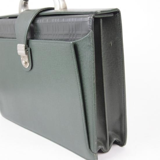 極上☆バーバリー【☆鞄】 レザー ダレス バッグ メンズ ビジネス