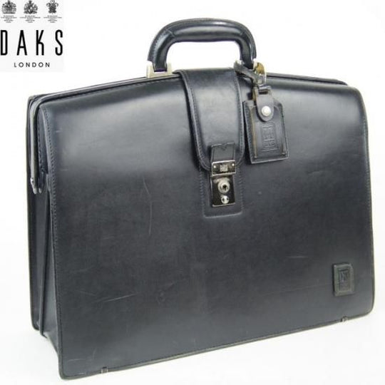 極上★ダックス/DAKS【★鞄】 ダレス バッグ メンズ ビジネス★N4560
