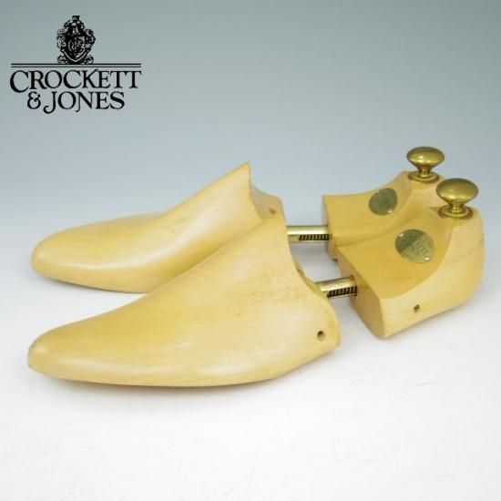 極上★クロケット&ジョーンズ SIZE 6【★純正シューツリー/631】木製シューキーパー/メンズ/Crockett&Jones★a453