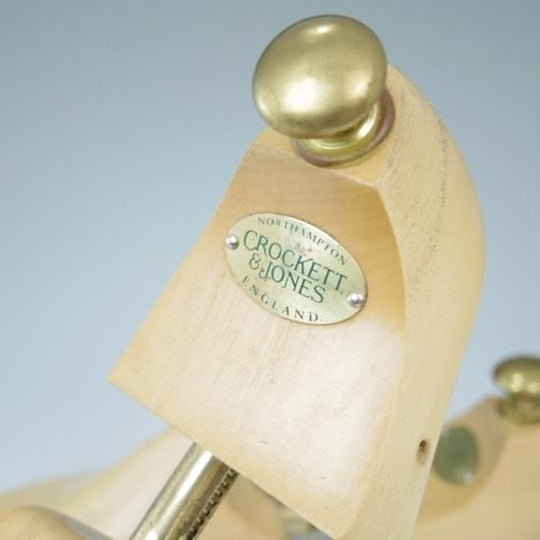 極上★クロケット&ジョーンズ SIZE 6【★純正シューツリー/631】木製シューキーパー/メンズ/Crockett&Jones★a453