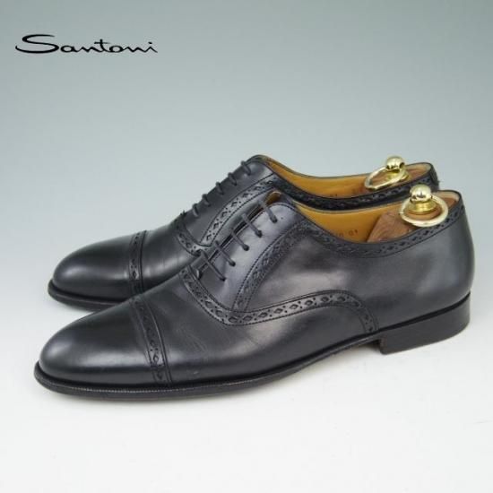 極上★サントーニ 9D【★クォーターブローグ】Santoni★a457