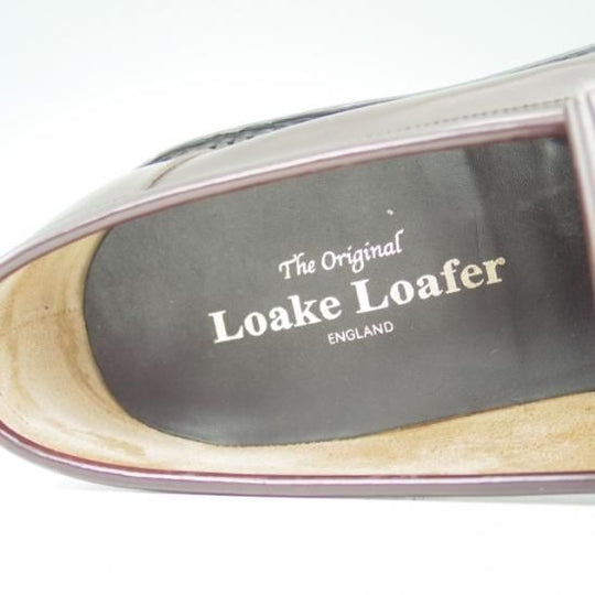 極上★(英)Loake/ローク 10【★キルト】タッセル ローファー★a458
