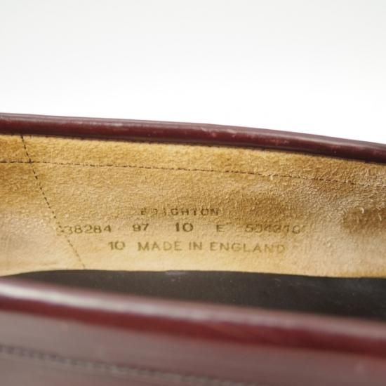 極上★(英)Loake/ローク 10【★キルト】タッセル ローファー★a458