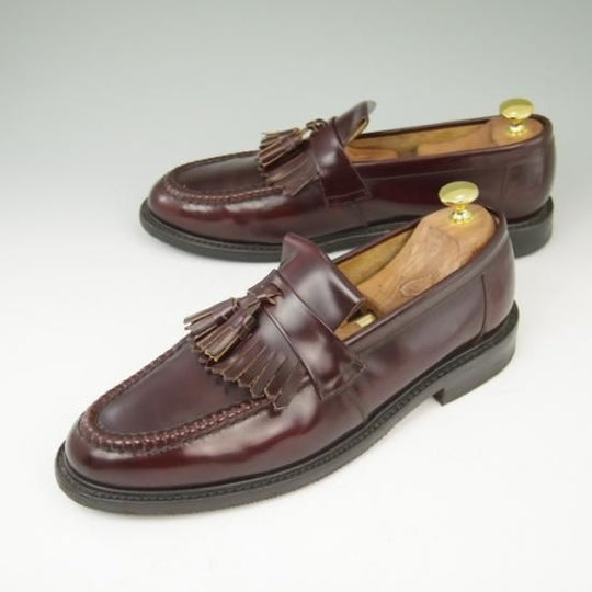 極上★(英)Loake/ローク 10【★キルト】タッセル ローファー★a458