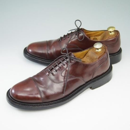 極上★チャーチ 70D/UK7【貴重★103ラスト仕様/ストレートチップ】カーフ/赤茶/メンズ/Church's★a465