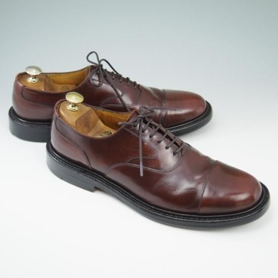 極上★チャーチ 70D/UK7【貴重★103ラスト仕様/ストレートチップ】カーフ/赤茶/メンズ/Church's★a465