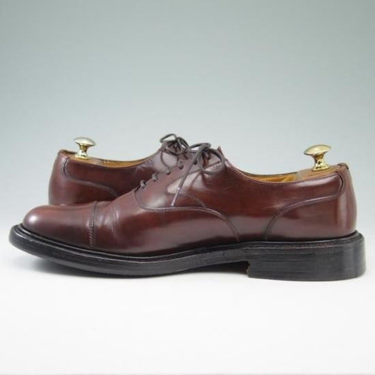 極上★チャーチ 70D/UK7【貴重★103ラスト仕様/ストレートチップ】カーフ/赤茶/メンズ/Church's★a465