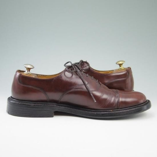 極上★チャーチ 70D/UK7【貴重★103ラスト仕様/ストレートチップ】カーフ/赤茶/メンズ/Church's★a465