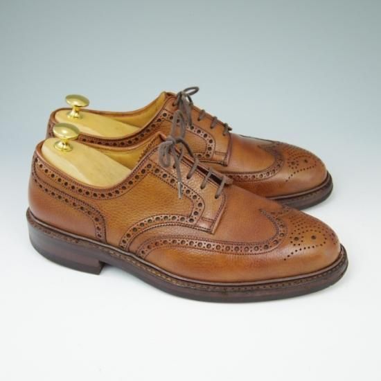 極上★クロケット＆ジョーンズ 6E【定価￥92,880-★ダイナイトソール仕様/PEMBROKE】325ラスト/ペンブローク/茶/Crockett&Jones★a471
