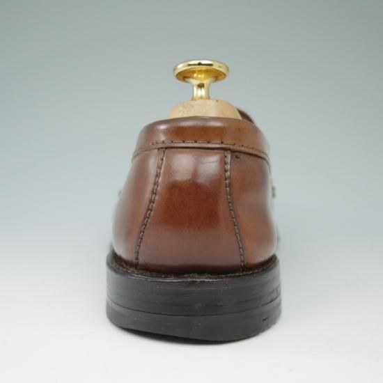 極上★オールデン 7E【コードバン仕様★ラベロ色/茶/6754】コインローファー/バンラスト/ヴァン/Alden★a478