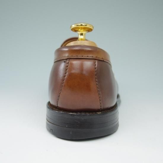 極上★オールデン 7E【コードバン仕様★ラベロ色/茶/6754】コインローファー/バンラスト/ヴァン/Alden★a478