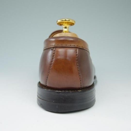 極上★オールデン 7E【コードバン仕様★ラベロ色/茶/6754】コインローファー/バンラスト/ヴァン/Alden★a478