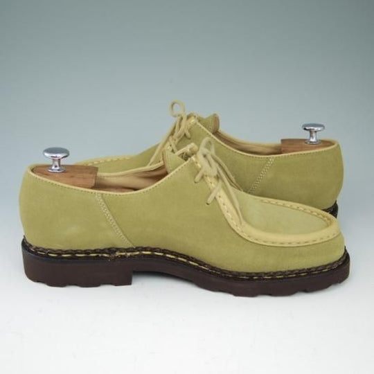 新品★パラブーツ SIZE 43【★MICHAEL/ミカエル】薄茶/スエード/マルシェソール/Paraboot★a483