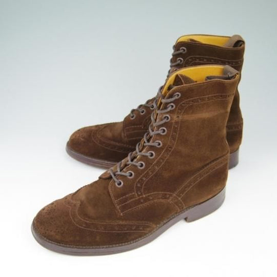 極上★トリッカーズ SIZE 7【★カントリーブーツ/M2508】チャネル仕上げ/スエード/濃茶/Tricker'★a503