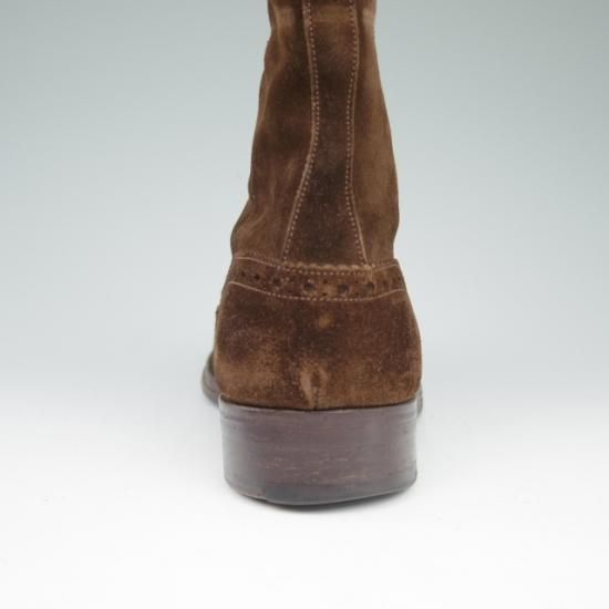 極上★トリッカーズ SIZE 7【★カントリーブーツ/M2508】チャネル仕上げ/スエード/濃茶/Tricker'★a503