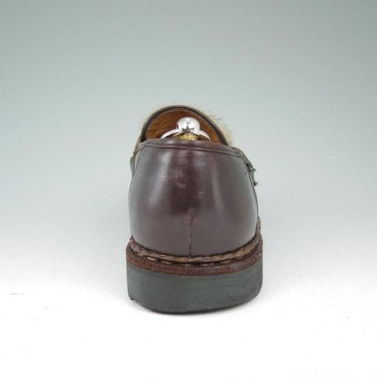 極上★パラブーツ8【貴重★フォック仕様/REIMS】ランス/濃茶/リスレザー/マルシェソール/Paraboot★a510