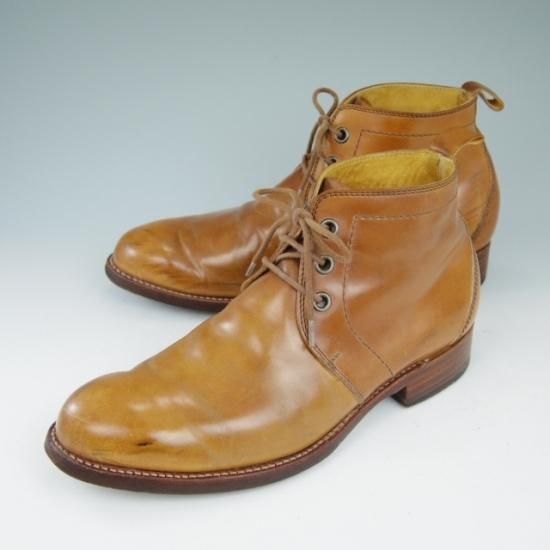 ★ショセ/chausser 41.5/25.5cm【★ナチュラル】コードバン★a512