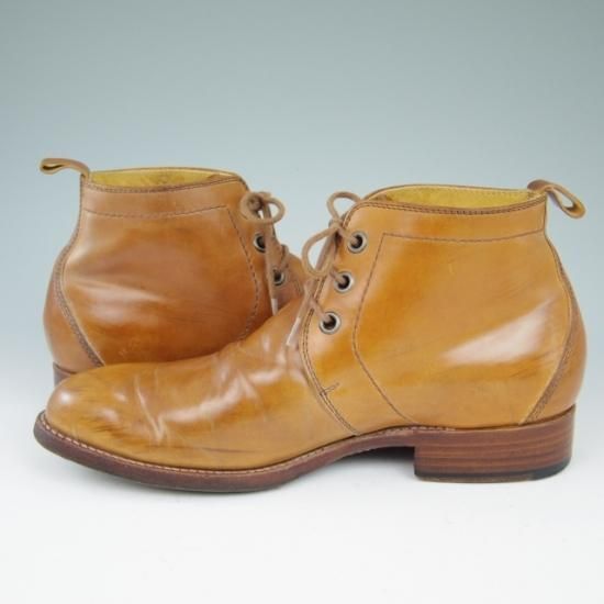 ★ショセ/chausser 41.5/25.5cm【★ナチュラル】コードバン★a512