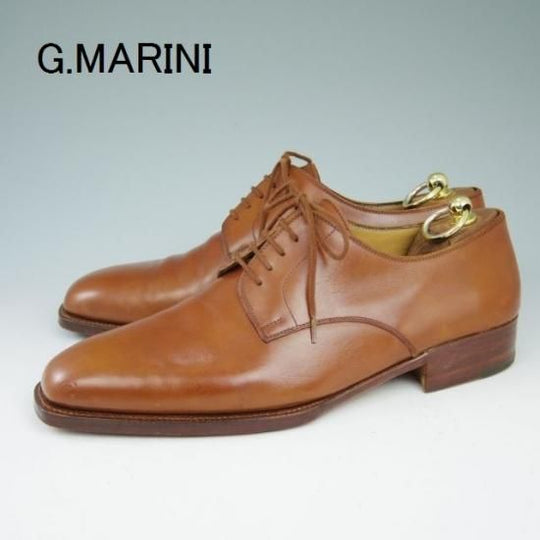 極上★G.MARINI/マリーニ UK9程度【★定50万ビスポーク】靴★a513
