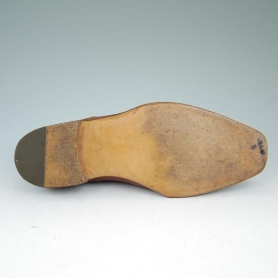 極上★G.MARINI/マリーニ UK9程度【★定50万ビスポーク】靴★a513