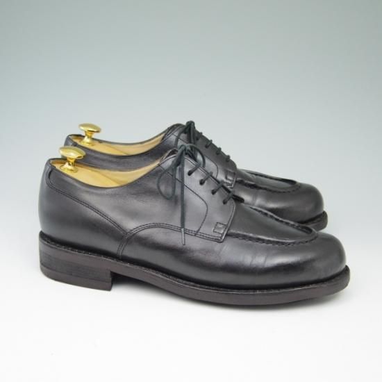 美品★パラブーツ SIZE 6.5【★ドレス仕様シャンボード/CHAMBORD】アクティブソール/Uチップ/黒/カーフ/Paraboot★a514