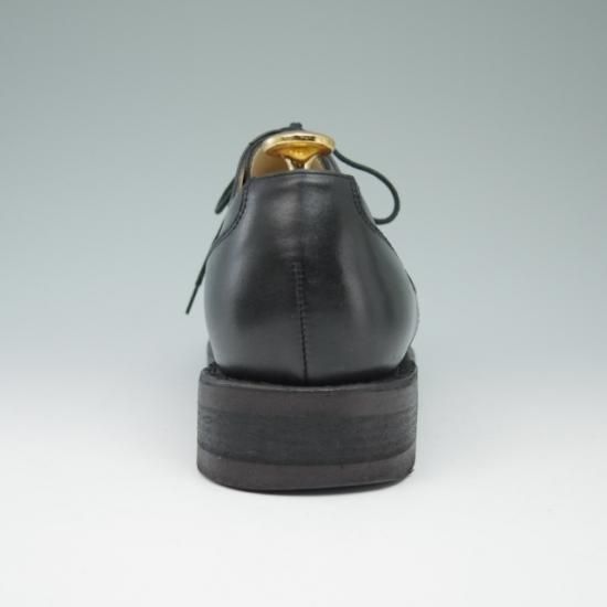 美品★パラブーツ SIZE 6.5【★ドレス仕様シャンボード/CHAMBORD】アクティブソール/Uチップ/黒/カーフ/Paraboot★a514