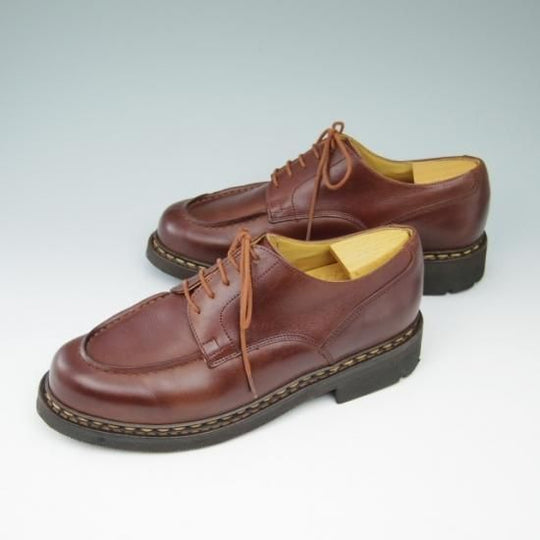 美品★パラブーツ SIZE 5.5【定価￥71,500-★シャンボード/CHAMBORD】マロン/MARRON/リスレザー/TEXソール/Uチップ/茶/Paraboot★a515
