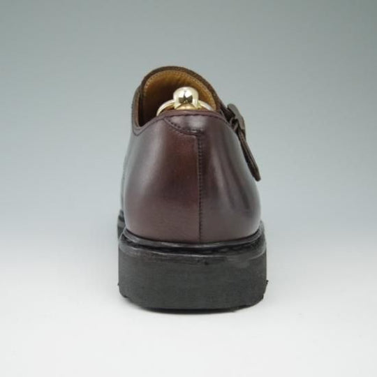 美品★パラブーツ SIZE 8【★WILLIAM/ウィリアム】マルシェソール/ダブルモンク/リスレザー/濃茶/メンズ/Paraboot★a516