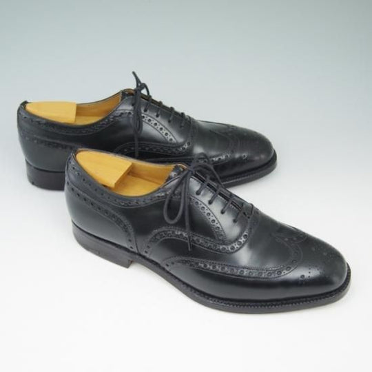 極美品★チャーチ 60F/UK6【貴重★CHETWYND同様/73ラスト】CULLEN/フルブローグ/カーフ/黒/メンズ/Church's★a517