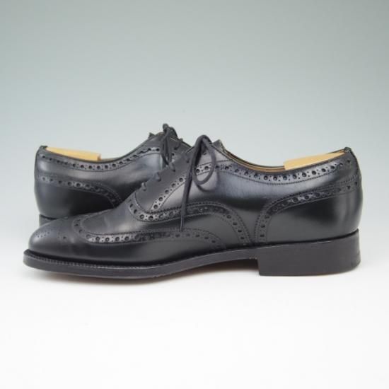 極美品★チャーチ 60F/UK6【貴重★CHETWYND同様/73ラスト】CULLEN/フルブローグ/カーフ/黒/メンズ/Church's★a517