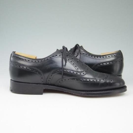 極美品★チャーチ 60F/UK6【貴重★CHETWYND同様/73ラスト】CULLEN/フルブローグ/カーフ/黒/メンズ/Church's★a517