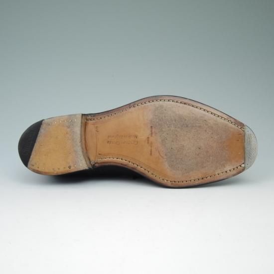 極美品★チャーチ 60F/UK6【貴重★CHETWYND同様/73ラスト】CULLEN/フルブローグ/カーフ/黒/メンズ/Church's★a517