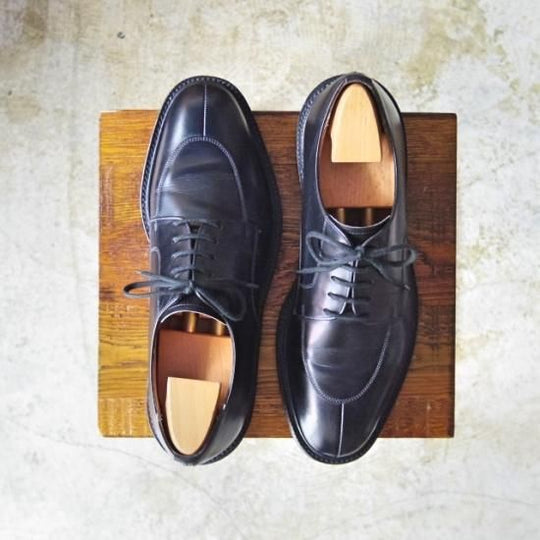 極上★チャーチ 60F/UK6【貴重★73ラスト/DARTMOOR/Uチップ】カーフ/黒/メンズ/Church's★a518