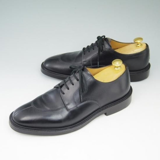 極上★チャーチ 60F/UK6【貴重★73ラスト/DARTMOOR/Uチップ】カーフ/黒/メンズ/Church's★a518