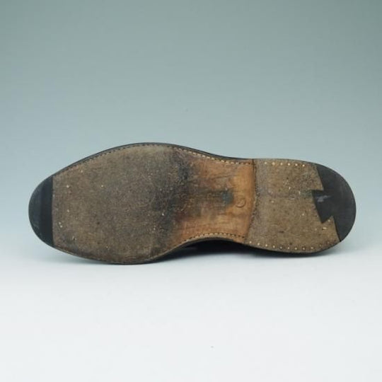 極上★チャーチ 60F/UK6【貴重★73ラスト/DARTMOOR/Uチップ】カーフ/黒/メンズ/Church's★a518