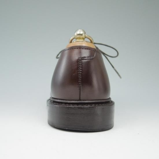 極美品★(米)アレンエドモンズ 5.5D【★プレーントゥ/Leeds】カーフ/濃茶/メンズ/ALLEN EDMONDS★a522