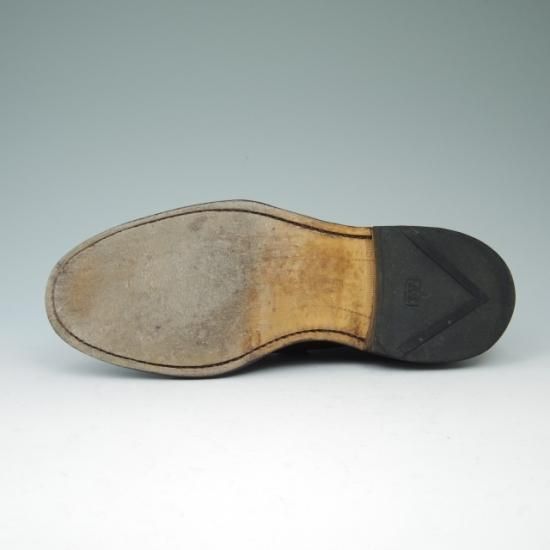 極美品★(米)アレンエドモンズ 5.5D【★プレーントゥ/Leeds】カーフ/濃茶/メンズ/ALLEN EDMONDS★a522