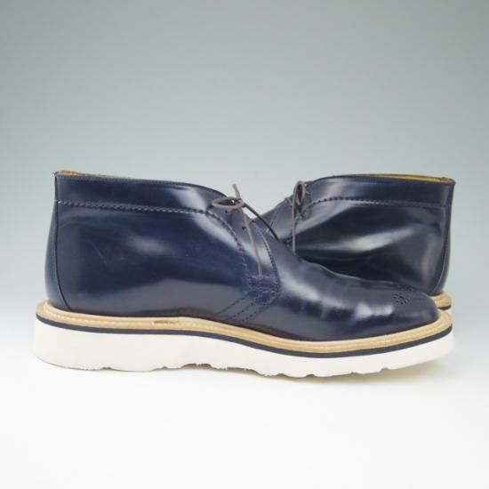 ほぼ新品★トリッカーズ SIZE 8【コードバン仕様★ブーツ/M7540】CASH CA別注/紺/Tricker's★a530