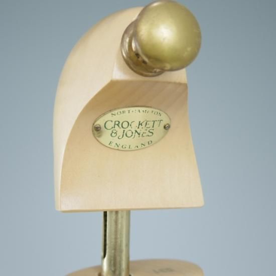 極上★クロケット&ジョーンズ SIZE 7【★純正シューツリー/631】木製シューキーパー/メンズ/Crockett&Jones★a536