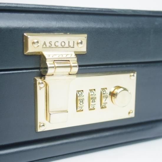 ほぼ新品★(伊)バラスコリ【定27万円★ASCOLI時代ロゴ】アタッシュケース バッグ VALASCOLI/アスコリ★N4600