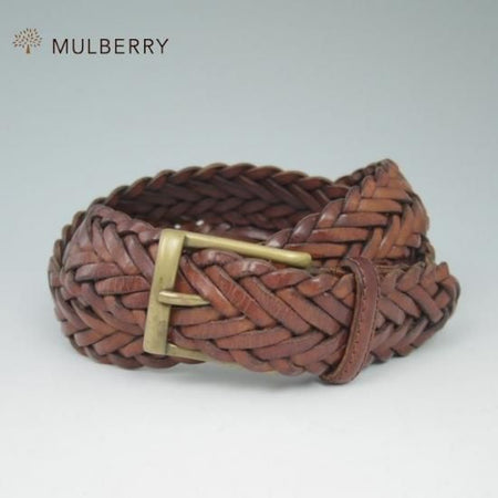 極上★マルベリー/MULBERRY 70cm/28インチ【★メッシュベルト】★a542