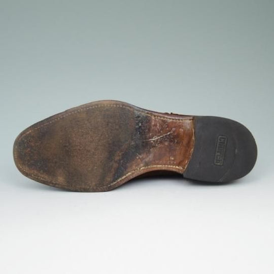 極上★チャーチ【★希少!!アンテロープ革 80F/UK8/73ラスト/BUCK/フルブローグ】CHURCH'S★a548