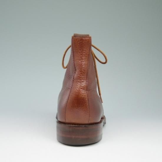 美品★クロケット＆ジョーンズ 7E【★(英)ポールスミス別注/Paul Smith】ダイナイトソール/DERBY/ブーツ/グレインレザー/TAN/茶/Crockett&Jonesl★a549