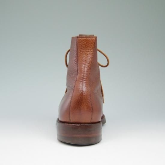 美品★クロケット＆ジョーンズ 7E【★(英)ポールスミス別注/Paul Smith】ダイナイトソール/DERBY/ブーツ/グレインレザー/TAN/茶/Crockett&Jonesl★a549
