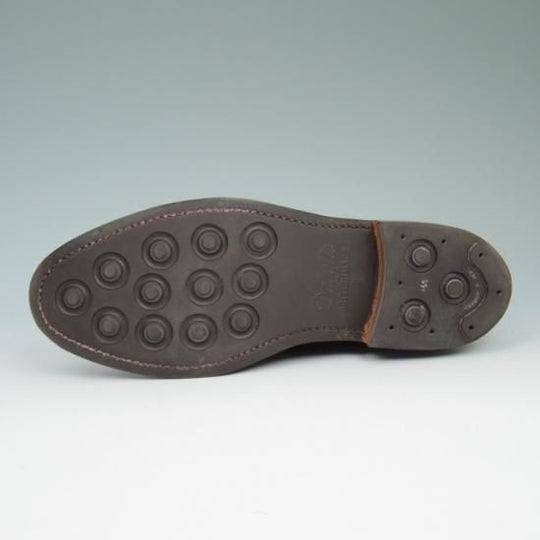 美品★クロケット＆ジョーンズ 7E【★(英)ポールスミス別注/Paul Smith】ダイナイトソール/DERBY/ブーツ/グレインレザー/TAN/茶/Crockett&Jonesl★a549
