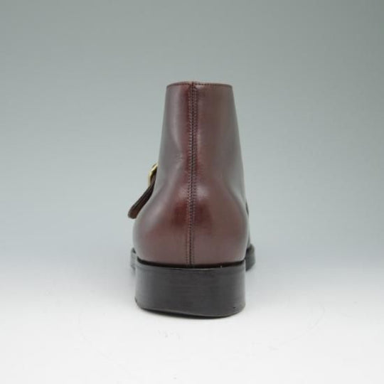 美品★ジョンロブ 7.5EE【★7595ラスト/VARESE】ジョージブーツ/カーフ/茶/JOHN LOBB★a551