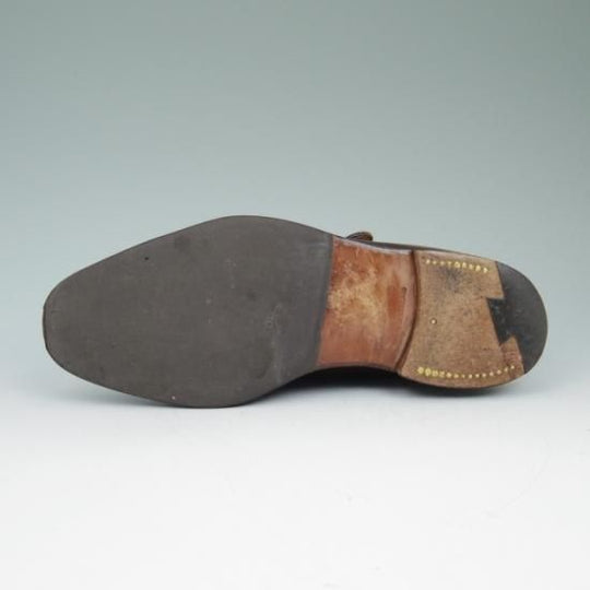 美品★ジョンロブ 7.5EE【★7595ラスト/VARESE】ジョージブーツ/カーフ/茶/JOHN LOBB★a551