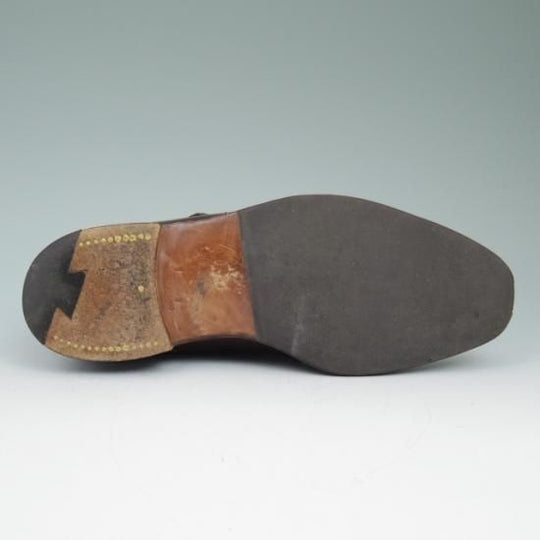 美品★ジョンロブ 7.5EE【★7595ラスト/VARESE】ジョージブーツ/カーフ/茶/JOHN LOBB★a551